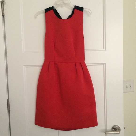 ✨ KATE SPADE ✨ Bow Back Dress Blaze A Trail Red 6 - Picture 4 of 7
